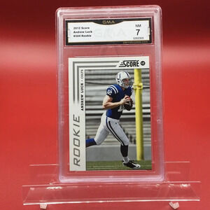 2012 Score Andrew Luck Graded 7 Rookie Card #304